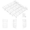 Scaffali in metallo 2