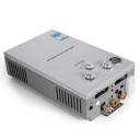 Scaldabagno a flusso per campeggio LPG Scaldabagno a parete Doccia portatile con acqua calda Display digitale Funzionamento a bombola di propano butano 8 l 16 kW 3