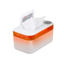 Scaldabiberon per salviette umidificate 55–65 °C USB con regolazione intelligente della temperatura Riscaldamento rapido Grande capacità 1