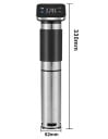 Scaldacqua Immersione con Display Touch 330 x 52 mm 1300 W Acciaio Inossidabile Nero e Argento 3