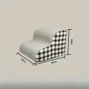 Scale per animali domestici motivo a quadri 2 livelli 40x40x30 cm scalette in tessuto per letto e divano per cani e gatti 3