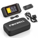 Scanner auto de diagnosticare NT710 Android 9.0 cu ecran tactil de 5,5 inch, baterie de 4000 mAh, WiFi și Bluetooth, negru-portocalie 6