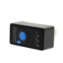 Scanneur de diagnostic OBD2 ELM327 V1.5 avec Bluetooth 4.0 16 broches Lecture des codes d'erreur pour Android Noir pour le diagnostic des voitures particulières 5
