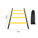 Scară de antrenament 200 x 42 cm Unelte sportive cu curele din nylon pentru dezvoltarea vitezei Antrenament de coordonare pentru exterior și sală 2
