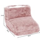 Scarpa riscaldata Riscaldatore elettrico per piedi 35 x 30 x 21 cm sacco morbido riscaldato USB 5V 10W Tre livelli di temperatura Riscaldatore interno rimovibile e lavabile per piedi, Scarpa riscaldata 8