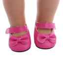 Scarpe con fiocco per bambola 6