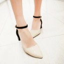 Scarpe con tacco verniciate da donna 7