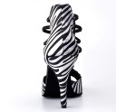 Scarpe da ballo da donna con motivo zebra 1