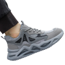 Scarpe da lavoro da uomo con tomaia traspirante e suola sagomata in tessuto per lavoro e uso quotidiano 4