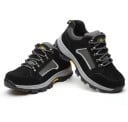 Scarpe da lavoro di sicurezza con punta in acciaio per uomini e donne Suola antiscivolo in gomma Tomaia in PU e rete Altezza bassa 6