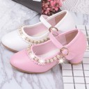 Scarpe da ragazza con perle 4