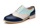 Scarpe oxford colorate da donna 1