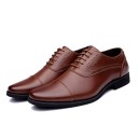 Scarpe Oxford in pelle da uomo J1478 6
