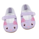 Scarpe per bambola di 43 cm Scarpe giocose per giocare e cambiare abito Dimensioni 7 x 4 x 3 cm Accessorio per la bambola per bambini 12