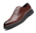 Scarpe stringate da uomo moderne J1391 1