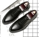 Scarpe stringate da uomo moderne J1391 3