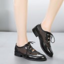 Scarpe stringate trasparenti da donna 7