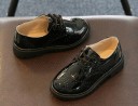 Scarpe stringate verniciate per bambini 8