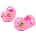 Scarpine a maglia per bambina 5