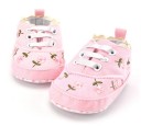 Scarpine da bambina con fiori A2487 2