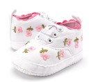 Scarpine da bambina con fiori A2487 1