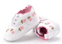 Scarpine da bambina con fiori A2487 2