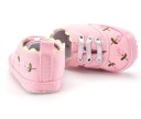 Scarpine da bambina con fiori A2487 4