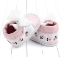 Scarpine da bambina con fiori A2489 7