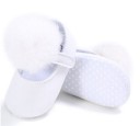 Scarpine da bambina con pompon 4