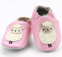 Scarpine in pelle per bambini con animali 3