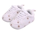 Scarpine in pelle per bambini con stelle 4