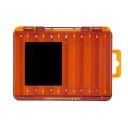 Scatola compatta in plastica a doppio lato per attrezzatura da pesca 14 x 10,5 x 3,2 cm Organizer per ami, esche e piombi Scatola 6
