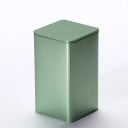 Scatola regalo in latta grande 85 × 85 × 150 mm contenitore metallico confezione colorata per tè caffè zucchero alimenti organizzatore con coperchio 3