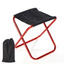 Scaun de camping pliabil pentru exterior 26 x 24 x 22 cm Mini taburet portabil cu husă din material 25 x 15 cm Scaun din aliaj 5