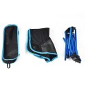 Scaun de camping pliabil ușor 65 x 60 x 54 cm Înălțimea șezutului 35 cm Cadru din aluminiu Țesătură Oxford cu plasă Scaun de exterior portabil 2