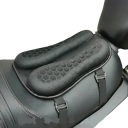 Scaun de motocicletă cu gel 3D respirabil antiderapant 21 × 31 × 3,5 cm amortizant negru universal pentru scaunul motocicletei 2