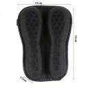 Scaun de motocicletă cu gel 3D respirabil antiderapant 21 × 31 × 3,5 cm amortizant negru universal pentru scaunul motocicletei 3