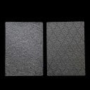 Schablonen mit Ornamenten zur Dekoration mit Schokolade und Marzipan 6 Stück Transparente Kunststoffplatten mit Reliefmuster 25,2 x 17,6 cm Für Torten 5