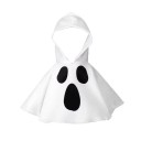 Schalthebelabdeckung – weiße Kapuzenmikina mit Geistermotiv, Baumwolle, Polyester 1