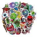 Schedelstickers 50 stuks E95 3