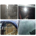 Scheibenreiniger 150 ml Hydrophobe Wirkung mit Schwamm Gegen Regen Verbesserung der Sichtbarkeit Frontscheiben Seitenscheiben für die Fahrzeugpflege 4