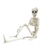 Schelet fals mobil Decor înfricoșător de Halloween Set de decorațiuni pentru petrecere de Halloween Statuie schelet uman Schelet agățat 40x11cm 2