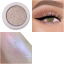 Schimmerndes Lidschatten-Augen-Glitzer-Make-up. Glitzerndes, ultrapigmentiertes Augen-Make-up 10