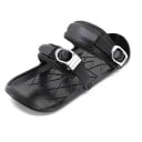 Schiuri mini scurte pentru încălțăminte 36 x 13,5 cm curele ajustabile cu catarame Plastic și metal Negru Pentru încălțăminte de iarnă EU 37 până la 48,5 Pe zăpadă și la schi 3
