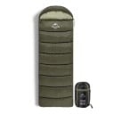 Schlafsack U250S Deckenform mit Kapuze (190 + 30) x 75 cm Komfort 0 °C Limit -3 °C Linker Reißverschluss Kompakt 25 x 43 cm Für Camping 2