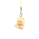 Schlüsselanhänger 2 x 2,4 cm Flauschige Katzen Schlüsselanhänger für Schlüssel Rucksack Handtasche Mini Plüsch Dekoration Niedliches Geschenk 4