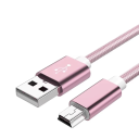 Schnelles Ladekabel USB A auf Micro USB, 25 cm, 2 A, Mini-USB-Lade- und Datenkabel für Datenübertragung, kurzes Kabel für Powerbanks und Geräte 1