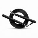 Schnelligkeitssprungseil LINGPENG mit Stahlseil 3 m Aluminiumgriffe 14 cm 360° Kugellager Verstellbare Länge Für Crossfit 2