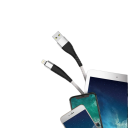 Schnellladekabel USB A auf Lightning 3m 3A für iPhone QC 2.0 3.0 4.0 extra langes Kabel zum Laden von Apple Geräten Datenübertragung 2