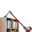 Schnellverschlussadapter mit flexibler 90°-Biegung rot und grau ABS für Dyson V7 V8 V10 V11 V15 Zubehör Ersatzteile für Staubsauger 7